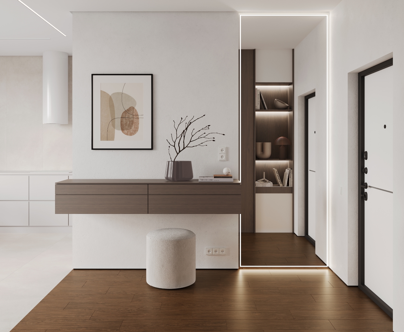 LP2080G0041R На пол Hermes Cherry коричневый 20х80 - фото 17