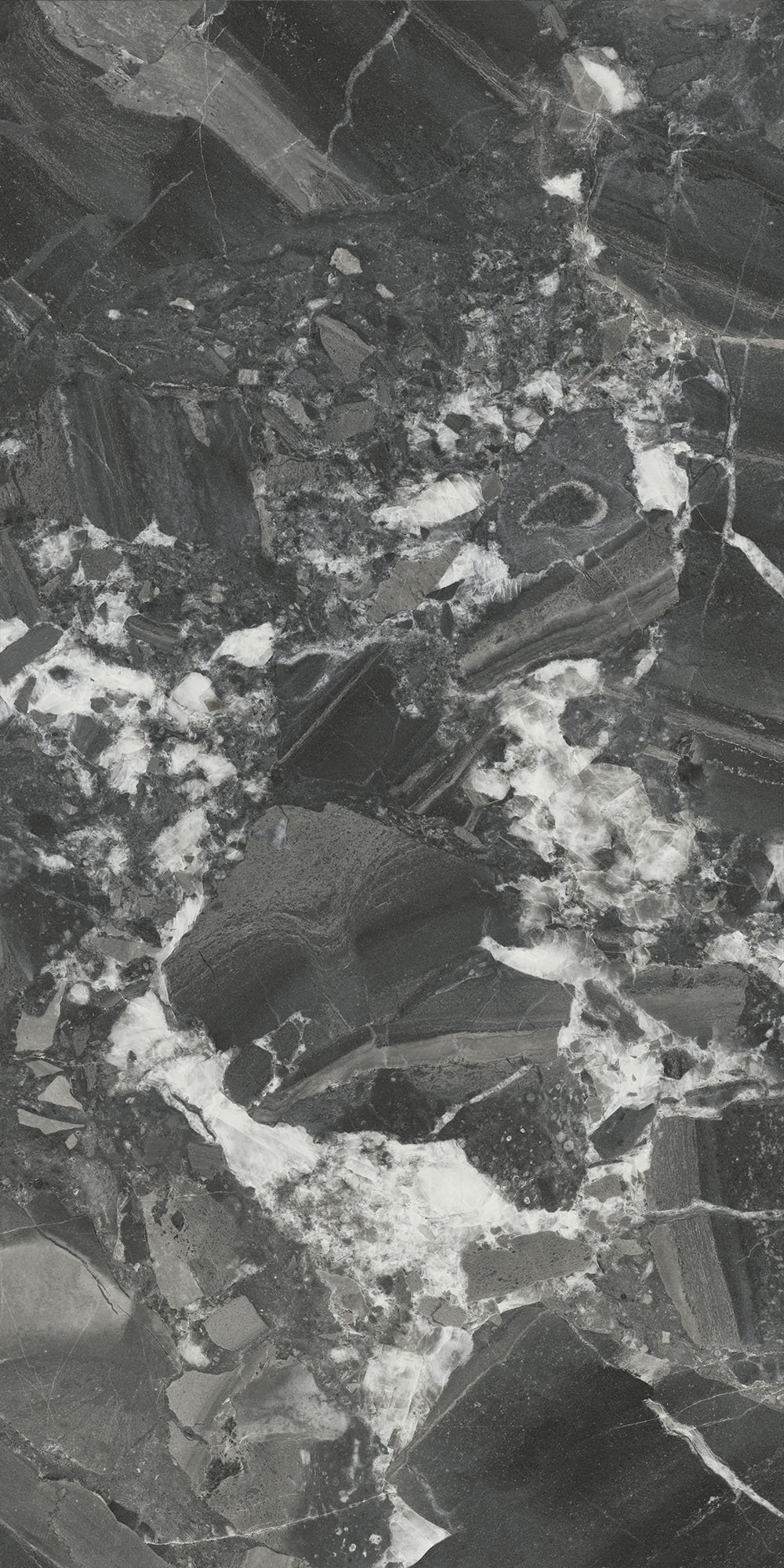 48007R На стену Риальто Чёрный глянцевый обрезной 40x80x1 - фото 11