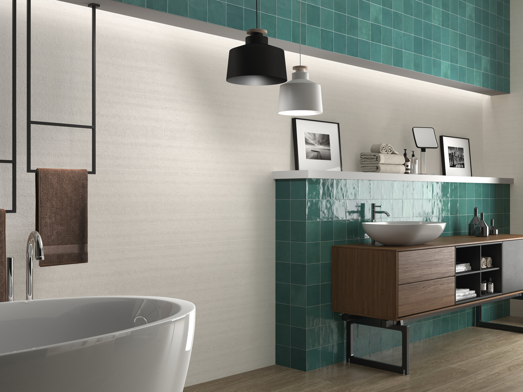 A034567 Декор Twist Zuma White Rect - фото 4