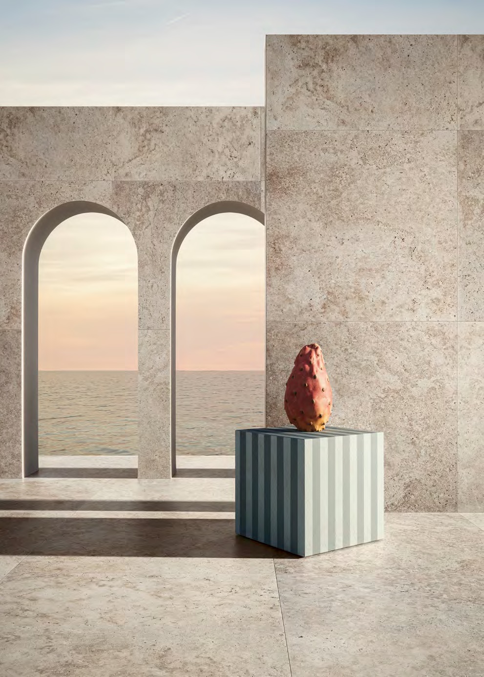 1089348 На пол Grande in Falda Marmo Primavera Rett 60x120 - фото 15