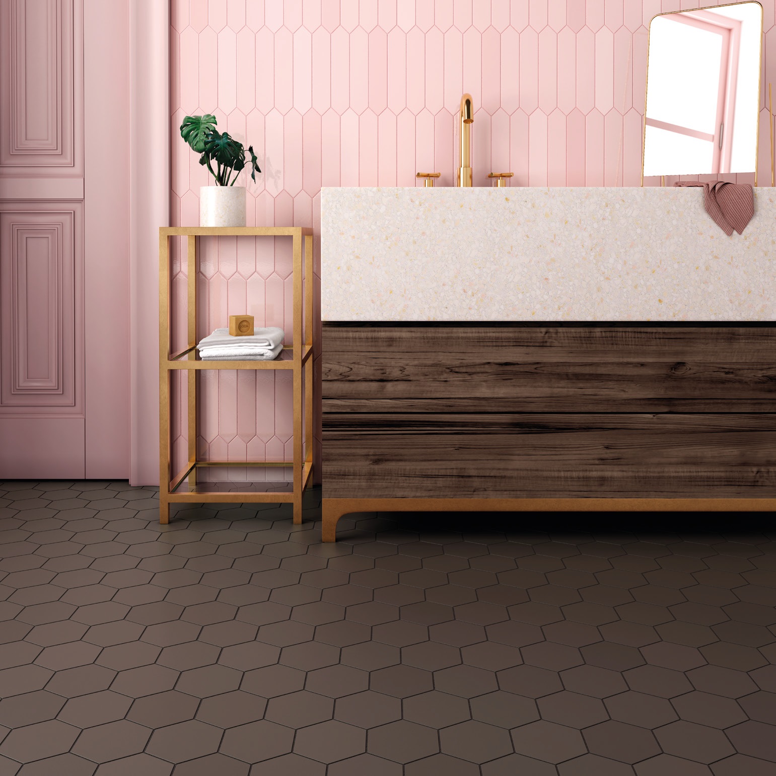 26470 На пол Kromatika Brown 11.6x10.1 - фото 9