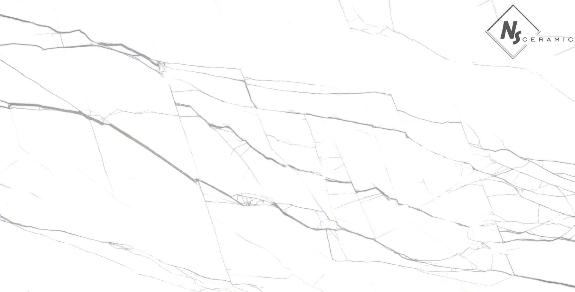 NSC1274 На пол Porcelain Tile 1274 Белый глянцевый 60x120 - фото 4