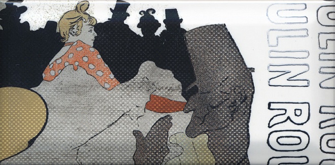 DD/A13/19040 Декор Бланше Dec. Дама 20x9.9