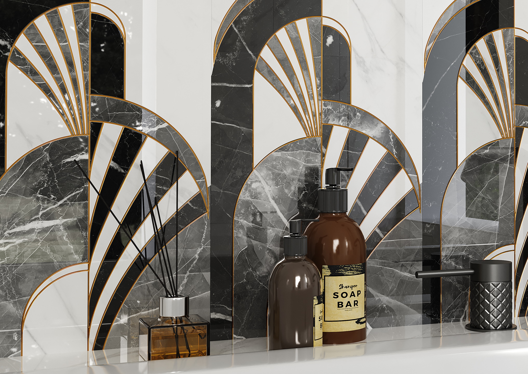 010100001219 На стену Noir Black wall 02 - фото 16