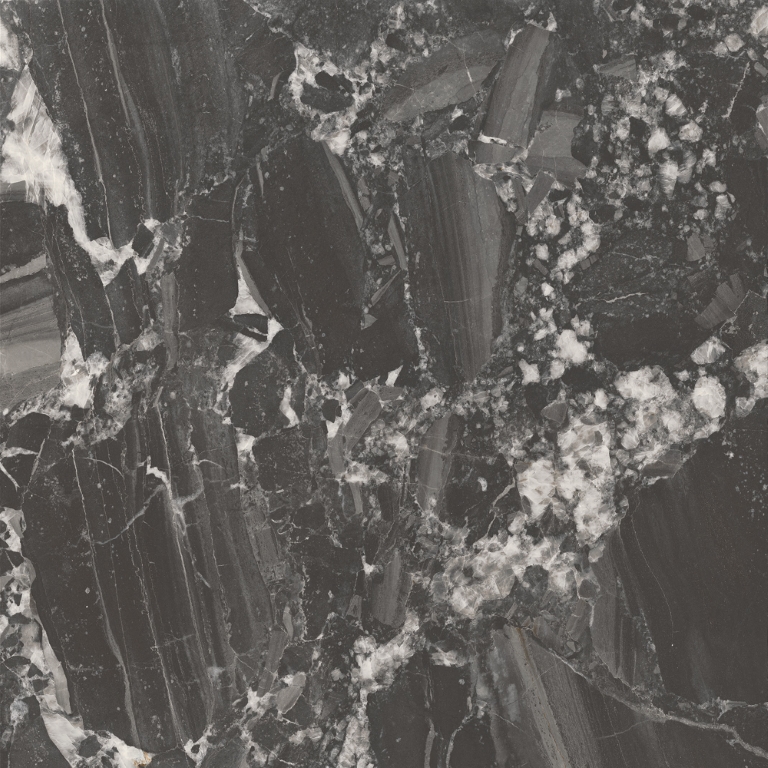 SG850792R На пол Риальто Чёрный лаппатированный обрезной 80x80x0.9