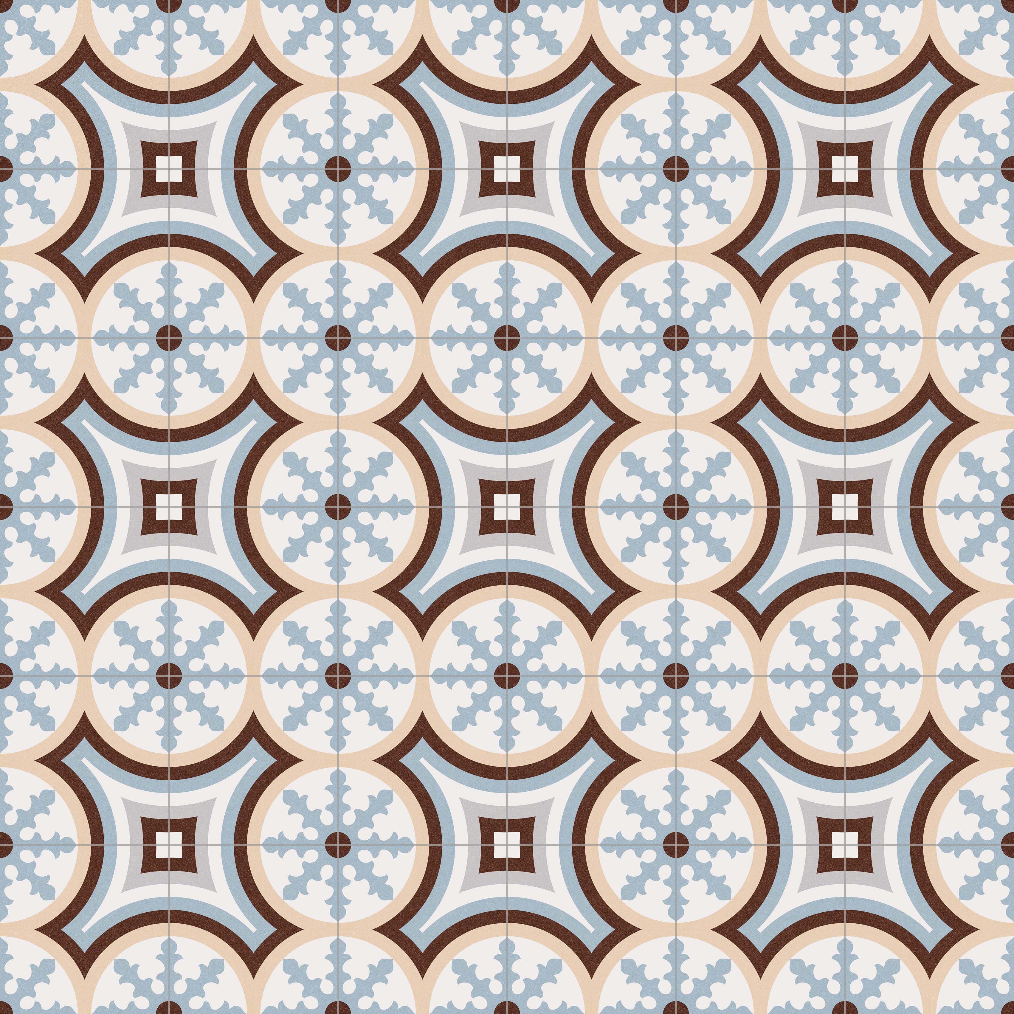 Декор 1900 Beltri Celeste - фото 2