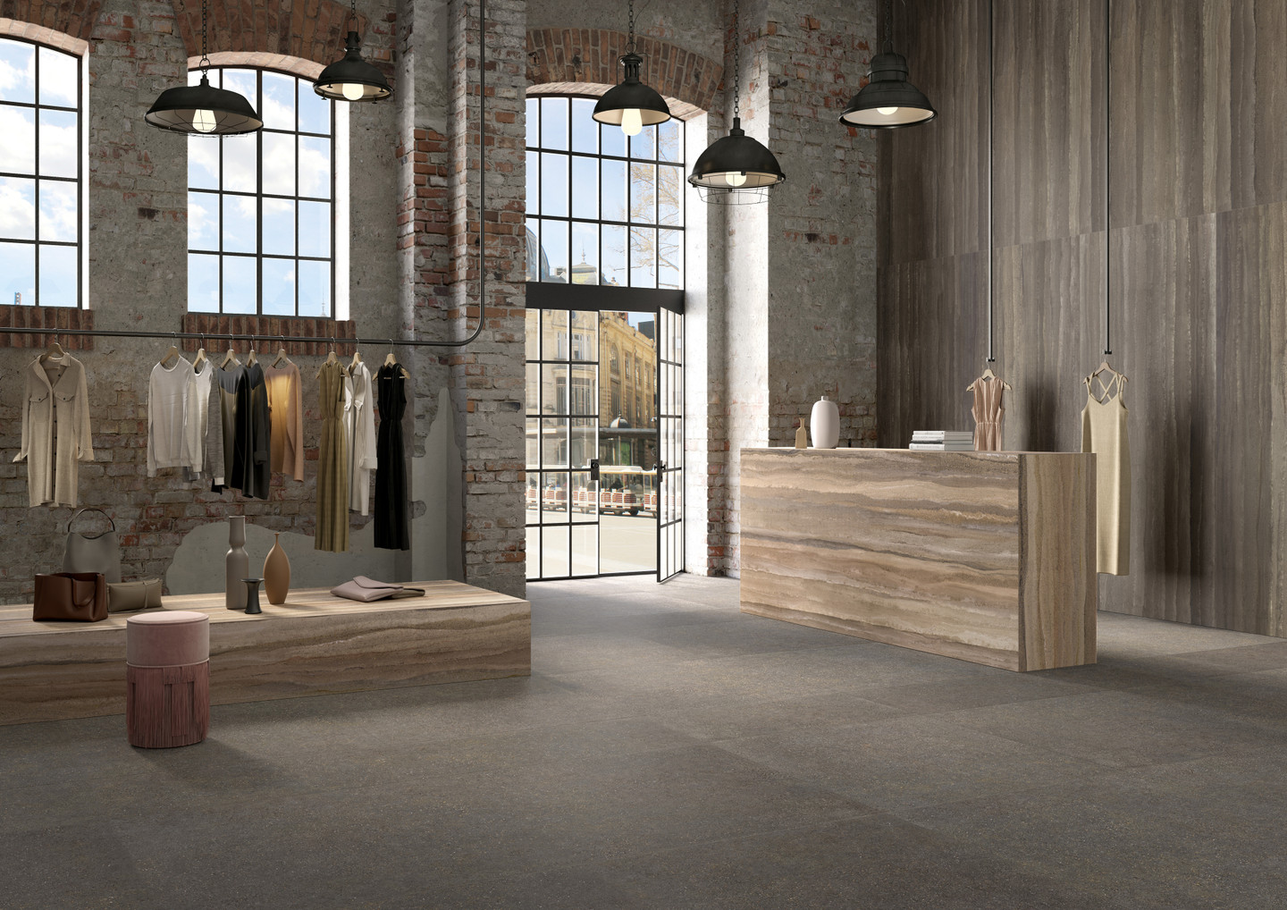 777956 На пол Compatta Pise Melange Nat 60x120 - фото 11