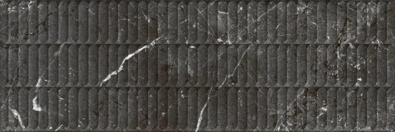 KM3090B0170R На стену Тубкаль Чёрный глянцевый структура обрезной 30x89.5x1.05 - фото 4