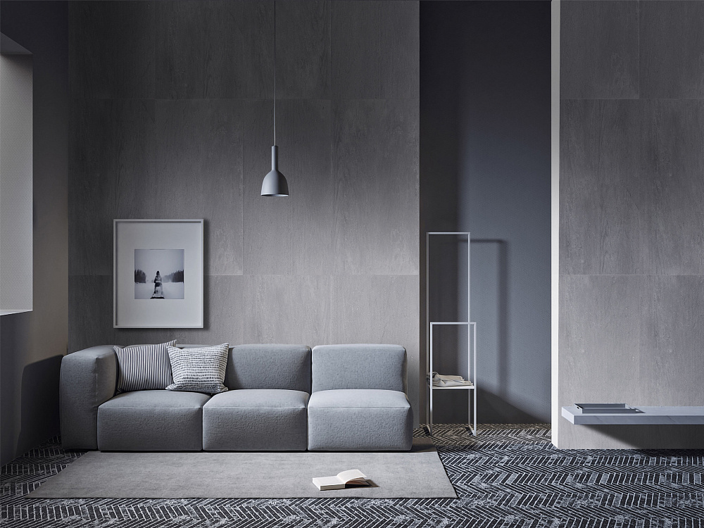 BHW-0013 На пол Blue Stone Grains Mould 600x1200x10 - фото 11