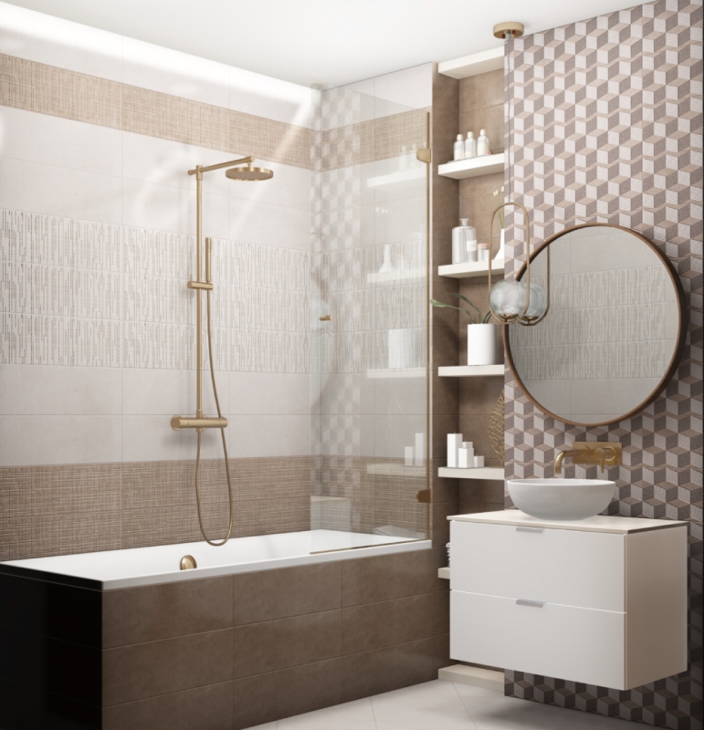 04-01-1-17-03-15-2220-0 Декор Кронштадт Dec.Темный Полоски - фото 2