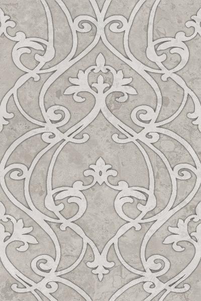 OS/B260/8348 Декор Ферони Серый Матовый 20x30 - фото 2