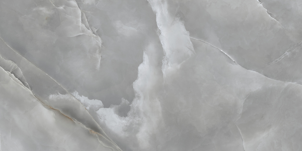 На пол Snowy Night Серый лаппатированный шайн 60х120