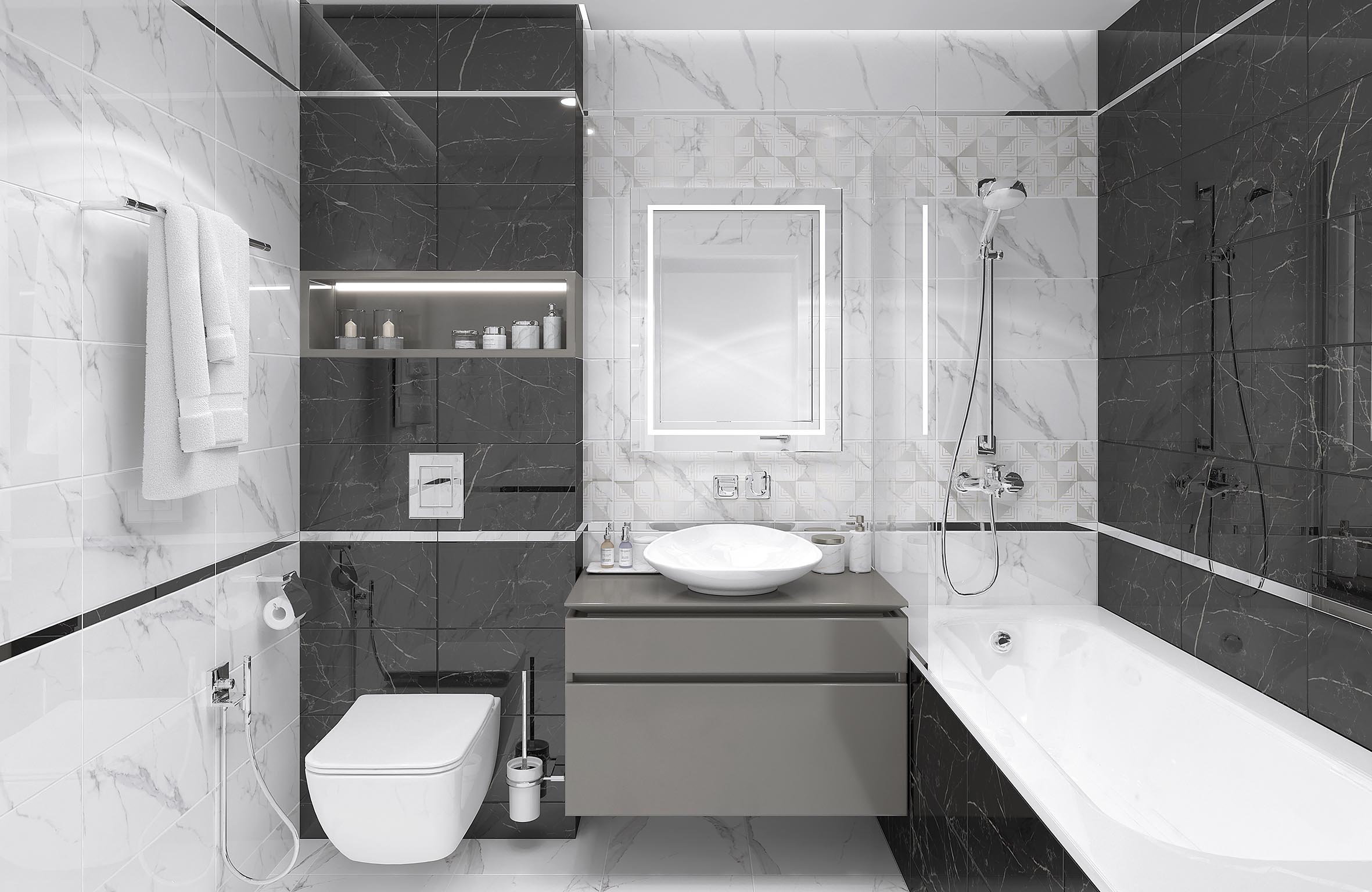 34051  На стену Blondi Черная  - фото 3