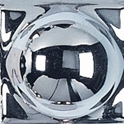 ADNE8058 Декоративная вставка Rombos Taco Esfera Plata 2x2