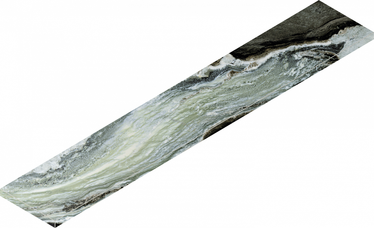 620070002802 Ступень Avantgarde Exclusive Green Scalino Angolare Sx 33x160