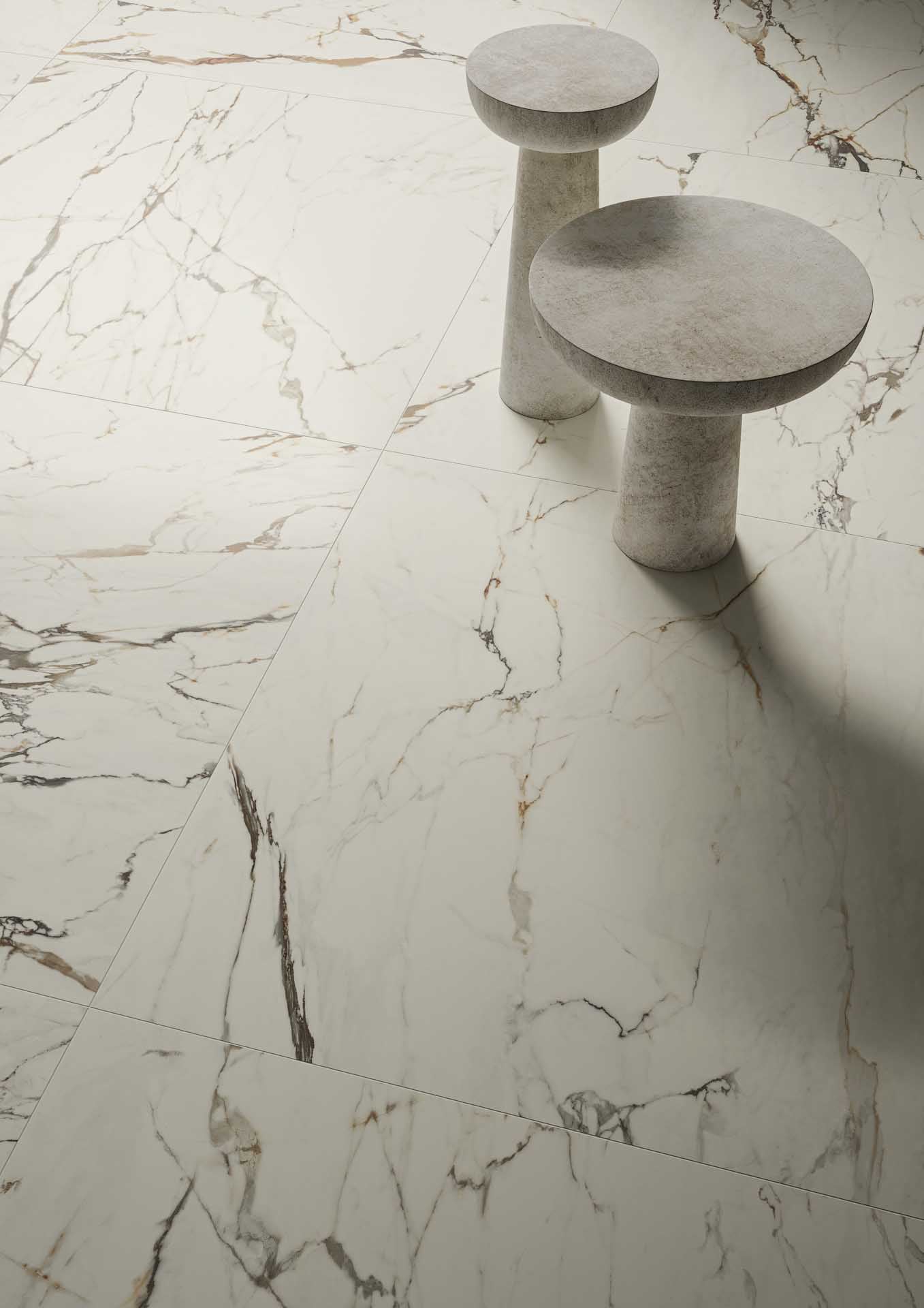 17570215 На пол Marmora Lunense Lucido 6mm 120x278 - фото 13