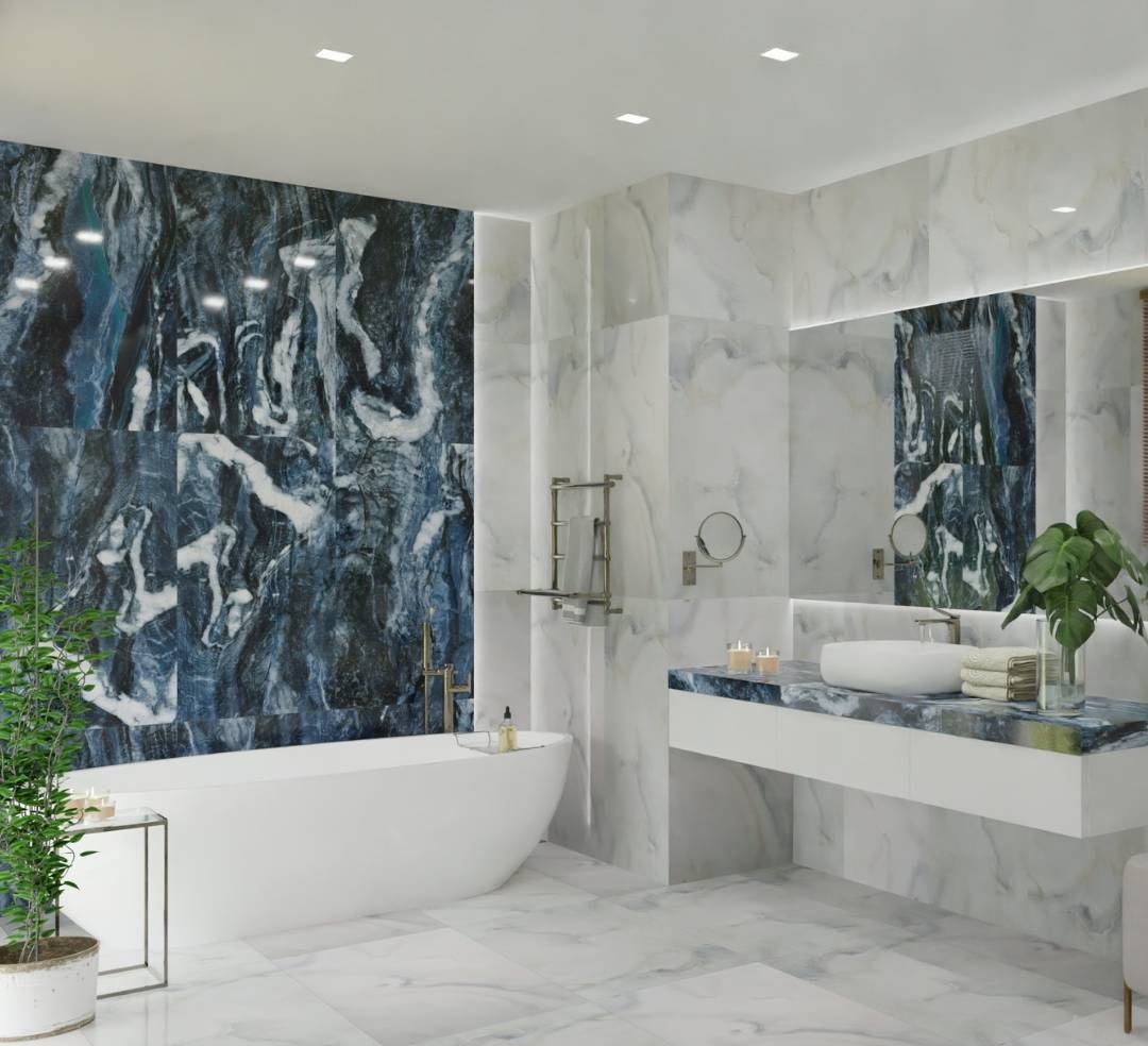 На пол Cloudy Crema Matt Slim 40x120 - фото 10