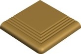 Ступень Метлахская плитка 1002N0JAU 2NM10 YELLOW JAU 10x10