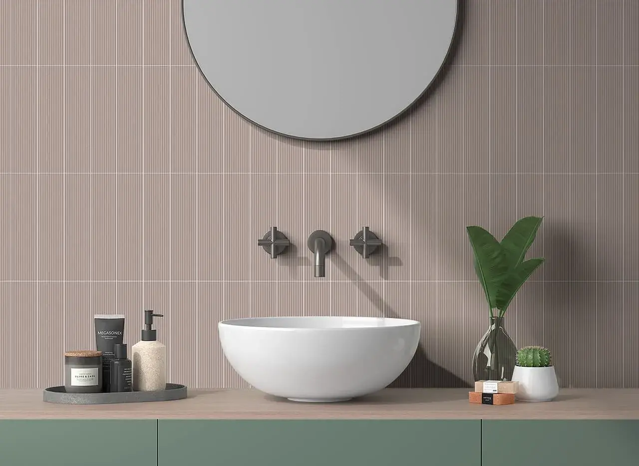 E237145 На стену Glenbrook October Mist Stripes 5x20 - фото 4