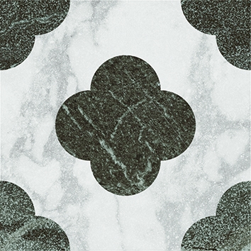 4101196 На пол Dandy Pin White Green 18.6x18.6 - фото 14