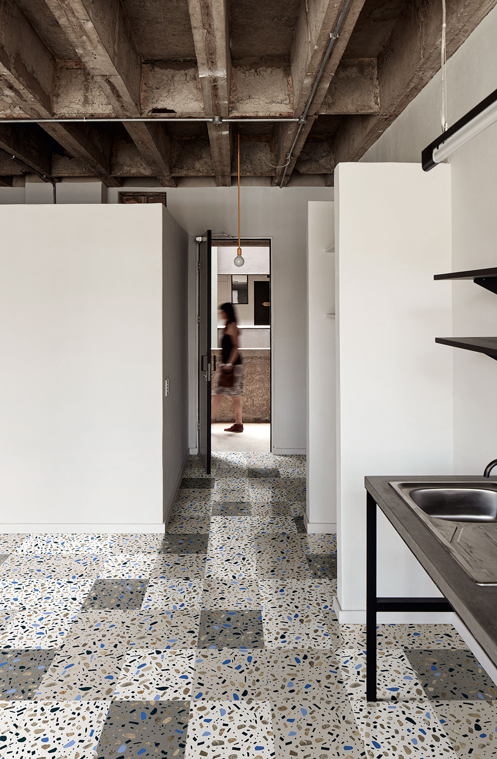 GHX600R На пол Ghiaia Maxi Grafite matt 60x60 - фото 8