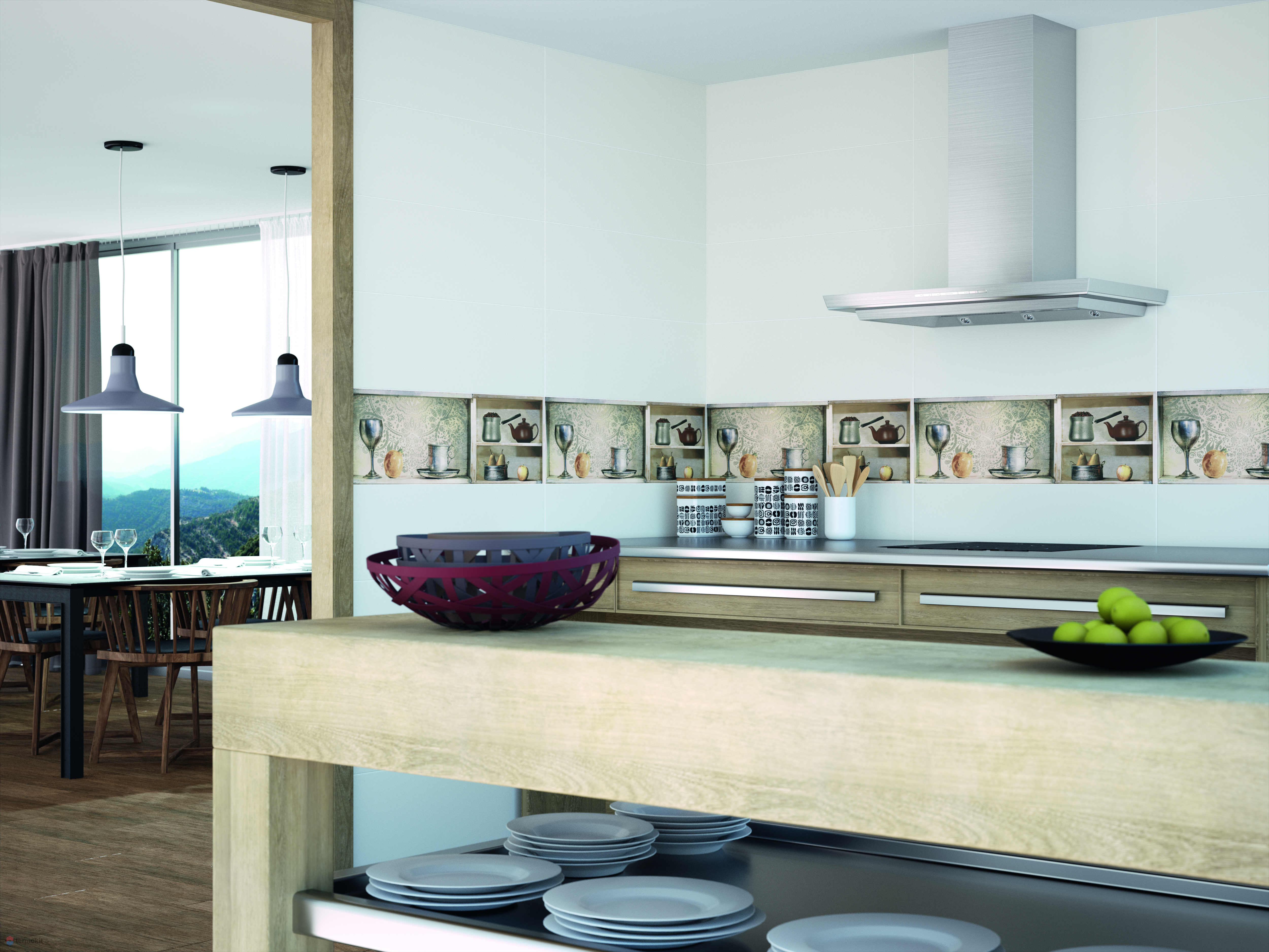 На пол Blanco Blanco Natural 60x120 - фото 3