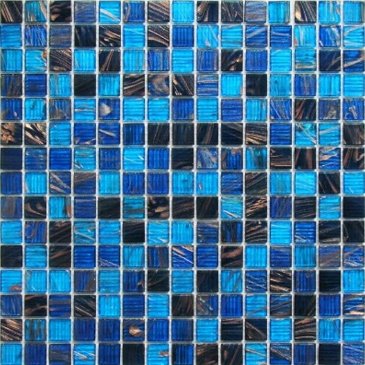 Navigator 4*20*20 327*327 На пол Стеклянная мозаика Navigator