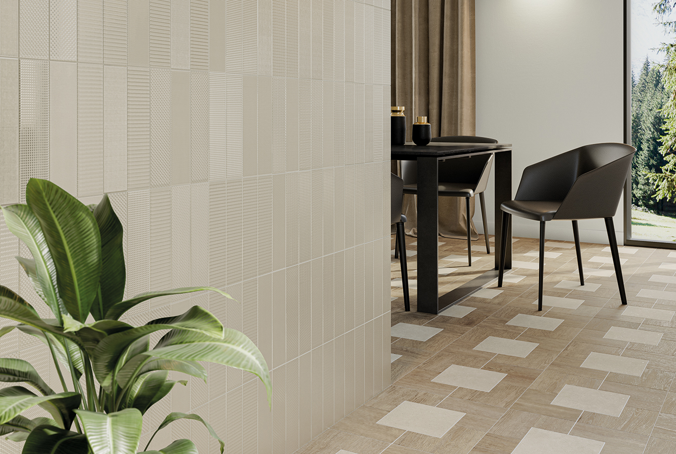 127126 На стену Texiture Pattern Mix Dove - фото 13