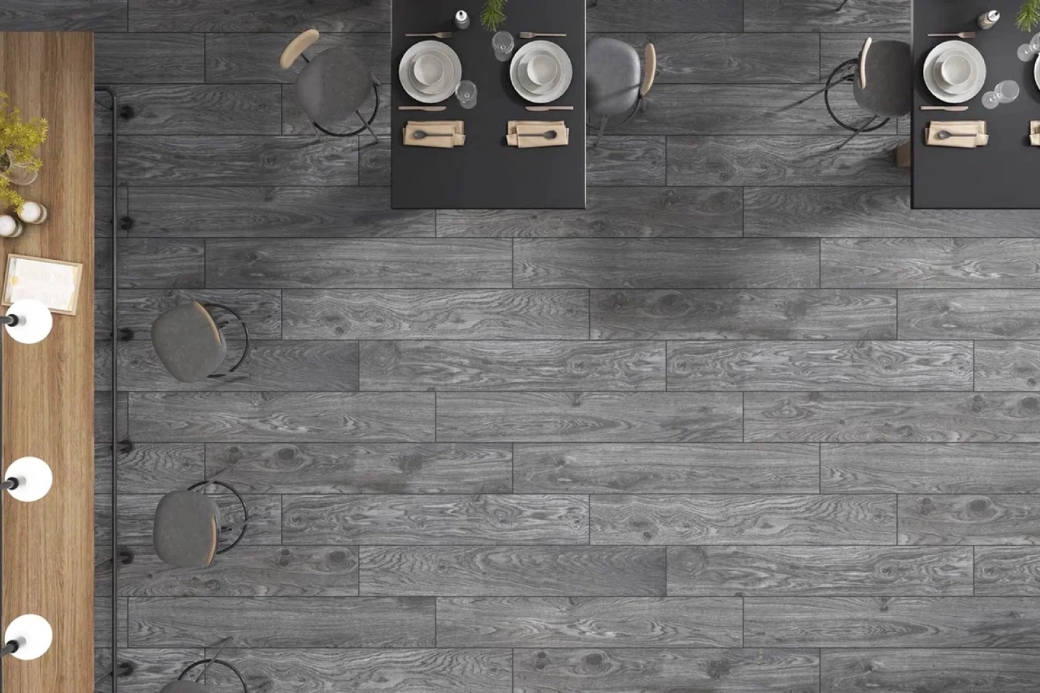 AW21-09 На пол Caldera Grey светло-серый 120х20 - фото 9