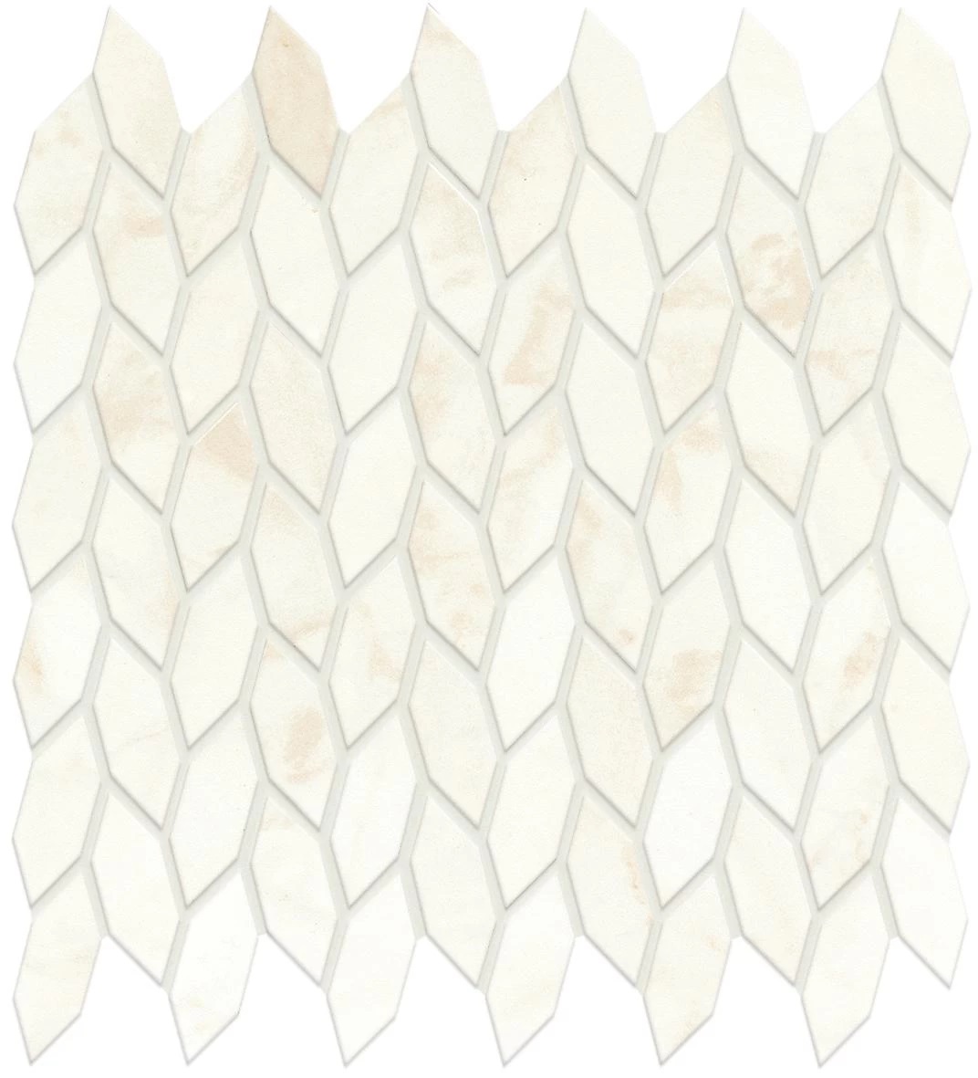 A4WO На стену Marvel shine Calacatta Delicato Mosaico Twist Silk 30.5x30.5