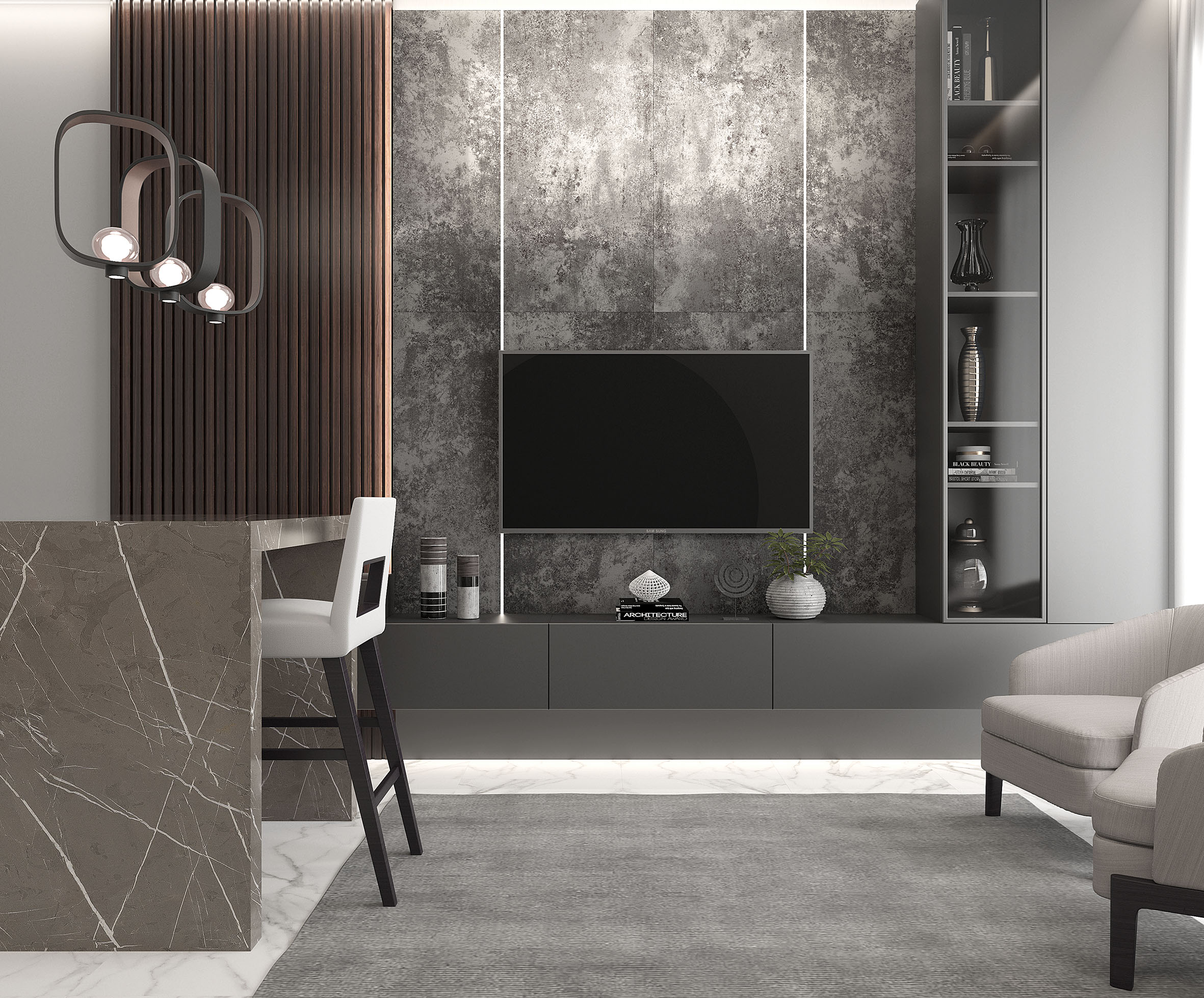 На пол Milkiway Antracite Металлизированный 120 - фото 4