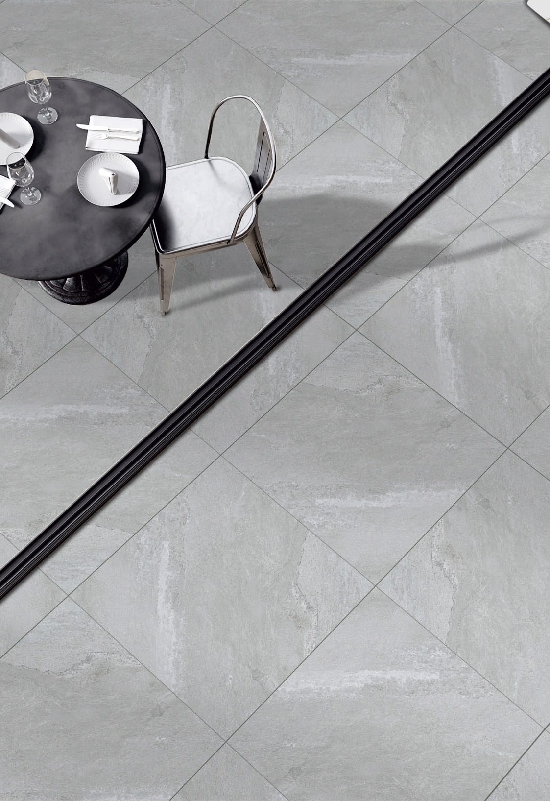 На пол Outdoor Anthracite 60x60 - фото 6