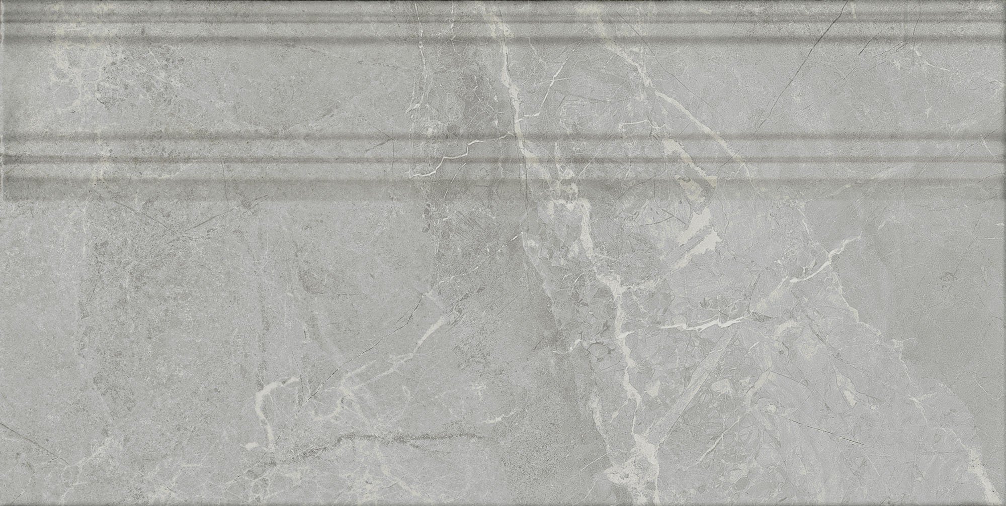 FME026R Плинтус Риальто Дымчатый глянцевый обрезной 20x40x1.6 - фото 3