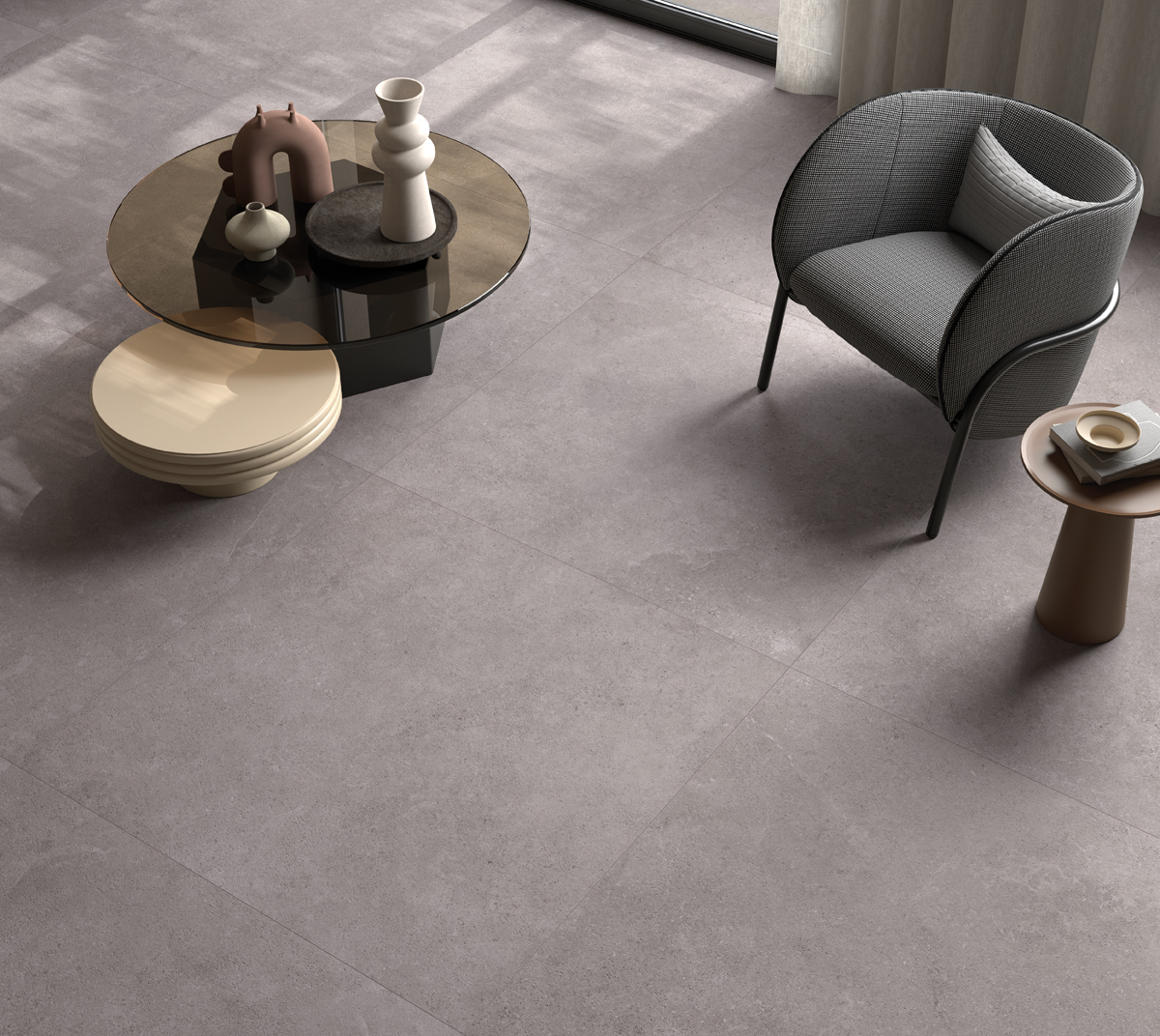 GEA6 12AG RM На пол Gea Argento 60x120 - фото 21