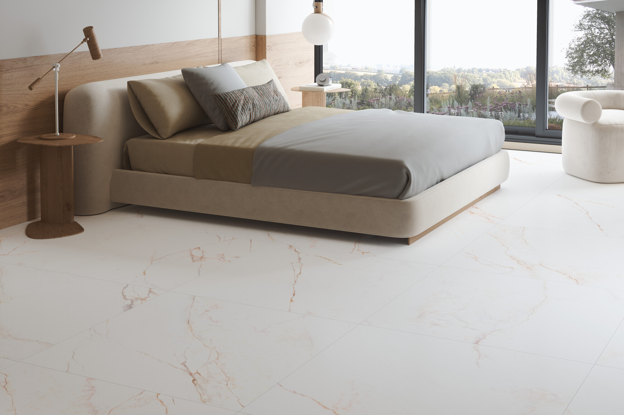 39500 На стену Museum Dahlia White SP/33.3X100/R 33.3x100 - фото 33