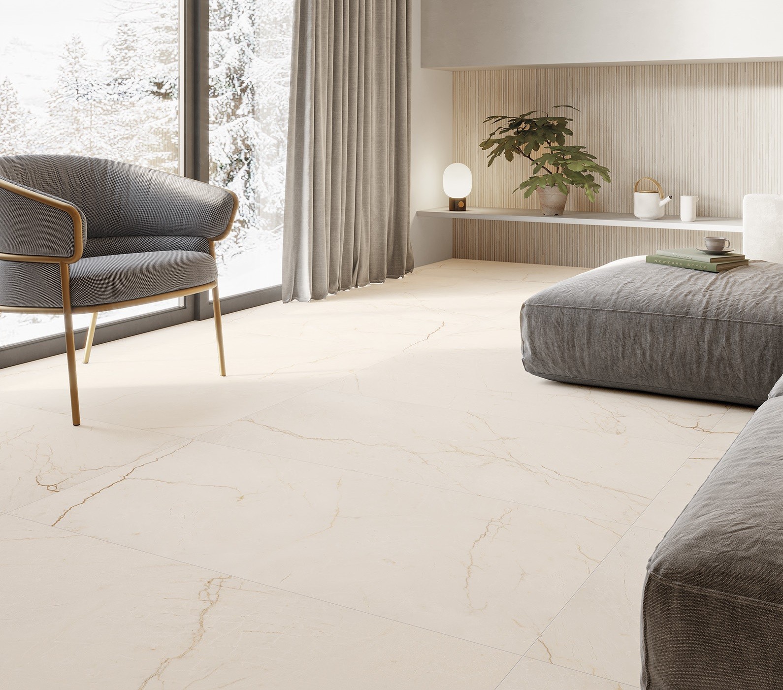 GF-CA3262 На пол Crema Avorio Crema Avorio 32x62.5 - фото 3