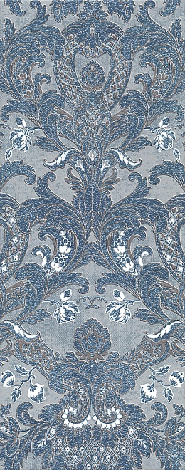 MLD/B88/7071 Декор Лувр Dec. Синий 20х50