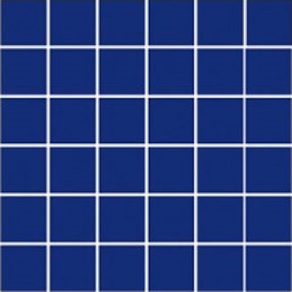 80057 На пол Porcelain Mosaic Cobalt 5x5 30x30
