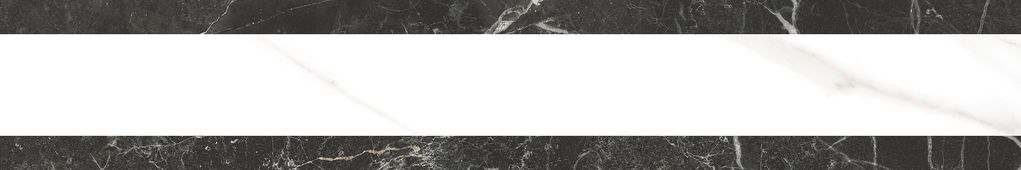 K9456278LPR1VTE0 Бордюр Marmori Сан Лорен Черный Микс Лаппато R9 Ректификат 60x10