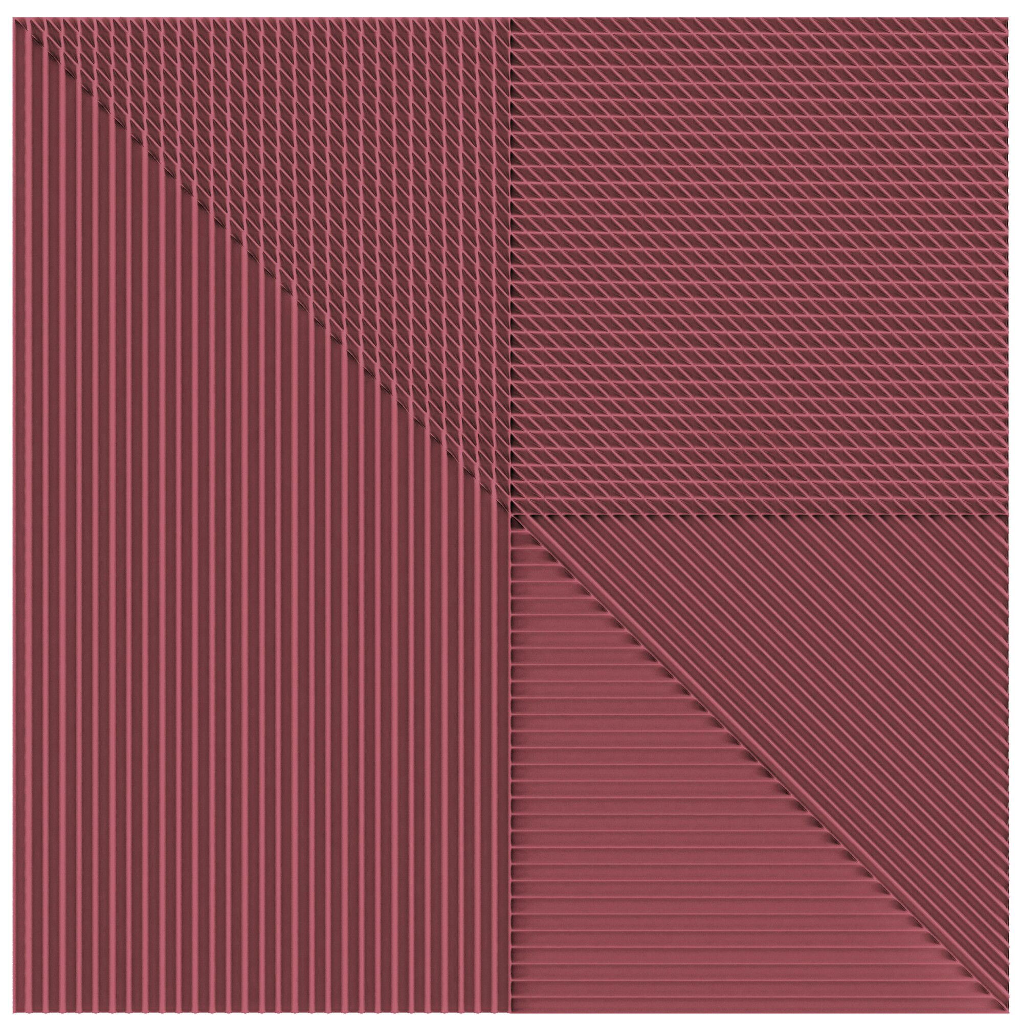 31688 На стену Lins By Yonoh Bordeaux 20x20 - фото 4