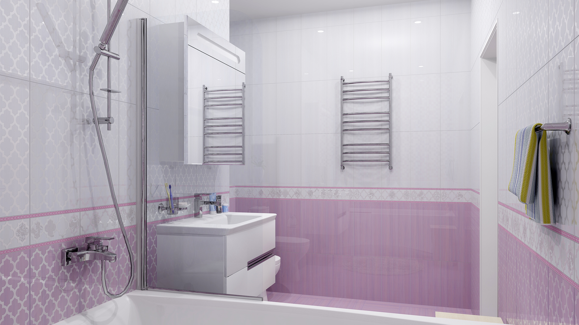 Декор Buhara Dec. Бордо - фото 4