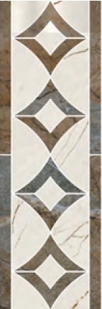 ID112 Бордюр Театро Наборный 50.2x16.5