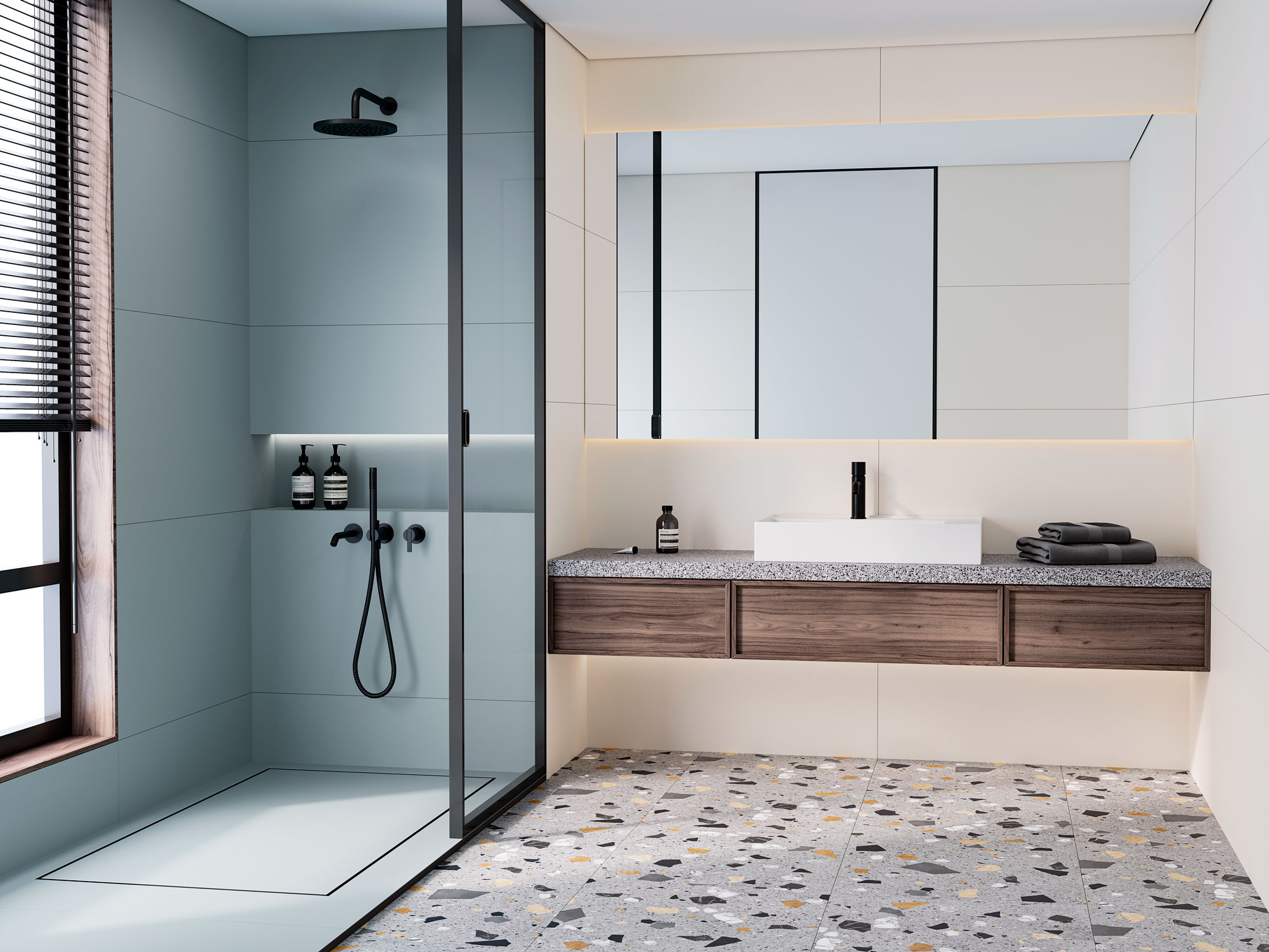 На пол Monocolors Elite Grey 60x120 5мм Matt - фото 13