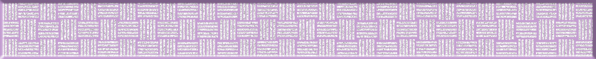 GL7H221 Бордюр Vilena Спецэлемент стеклянный сиреневый