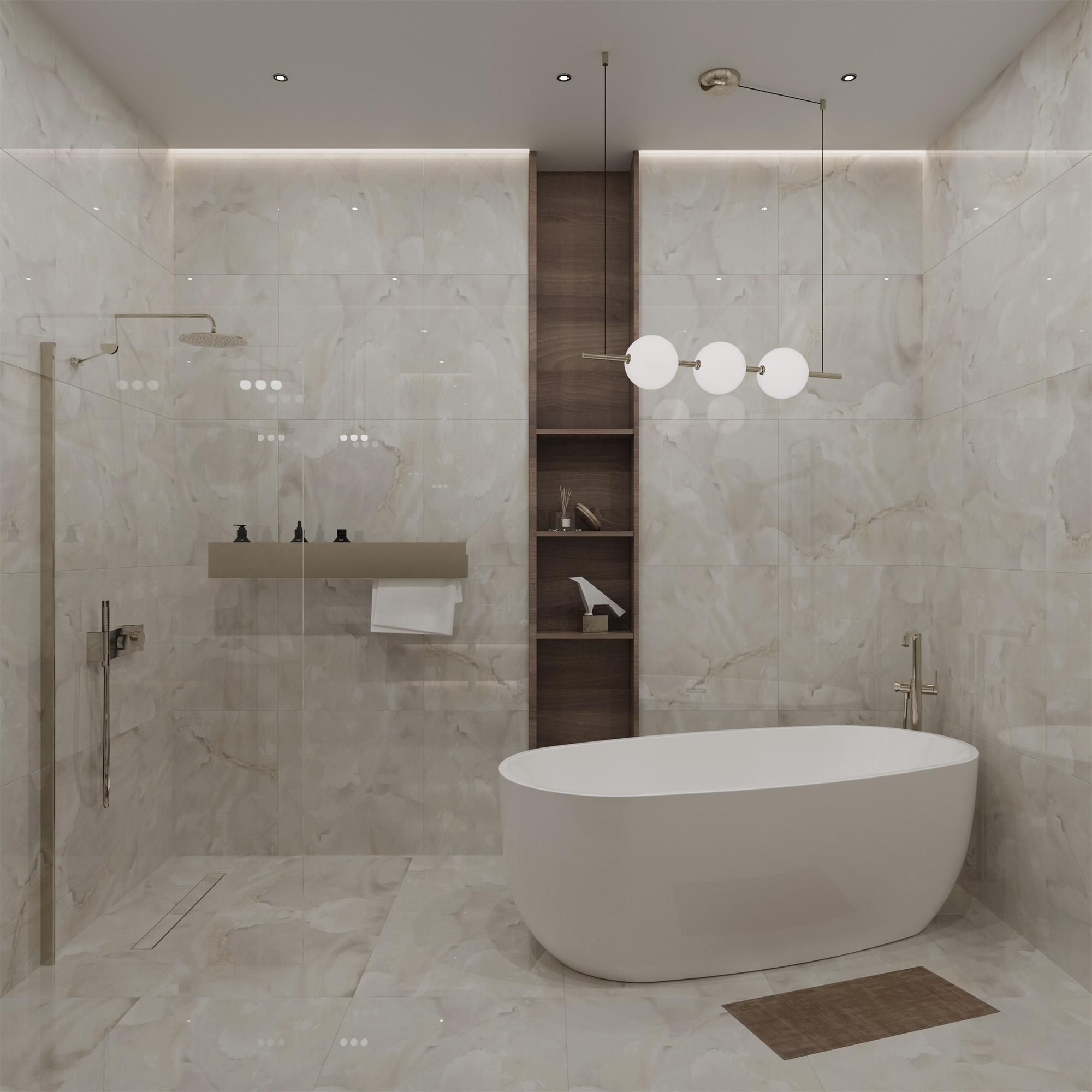 FP1013-A На пол Onice Pearl Full Polished 60x60 - фото 7