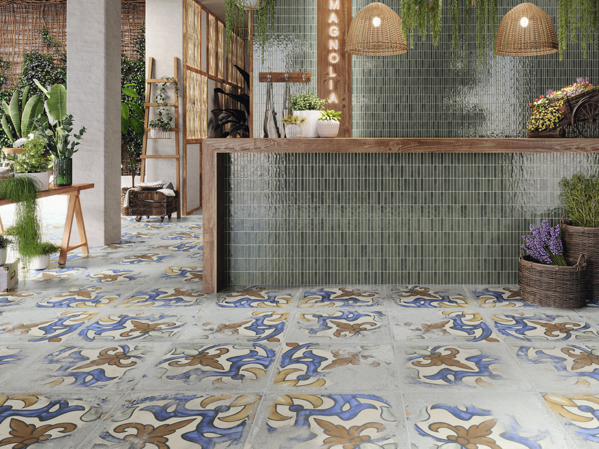 A042133 На пол Antico Casale Cotto Rect. 60x60 - фото 50