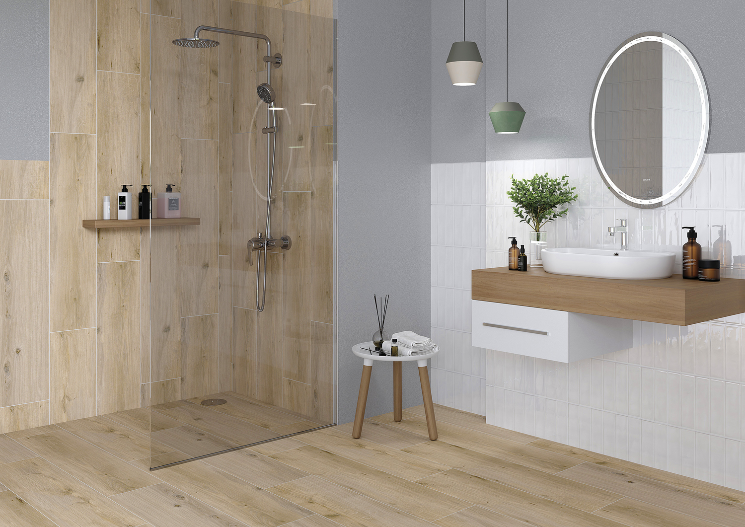 WN4T113 На пол Wood Concept Natural Коричневый ректификат рельеф - фото 26