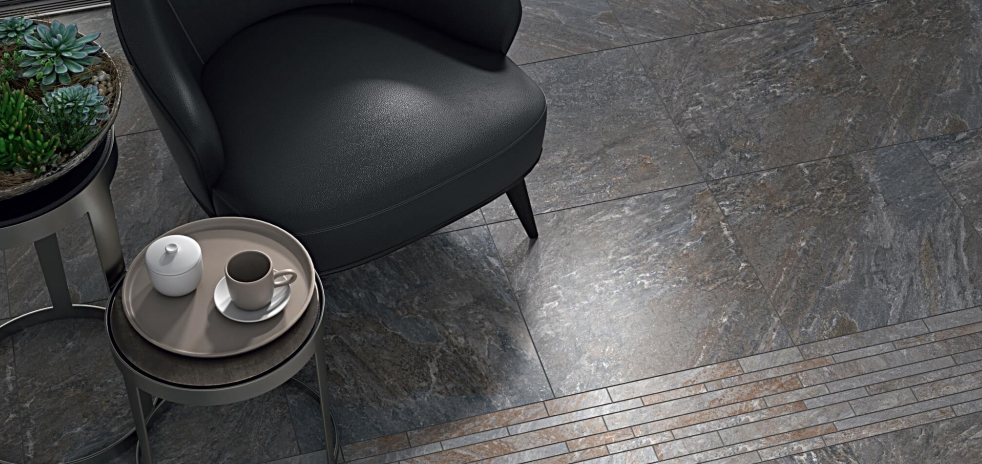 SG188/004 Бордюр Тревизо Серый мозаичный - фото 4