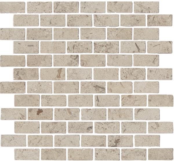 MBD013 На пол Про Лаймстоун Антика 1 Мозаичный Бежевый Матовый Натуральный