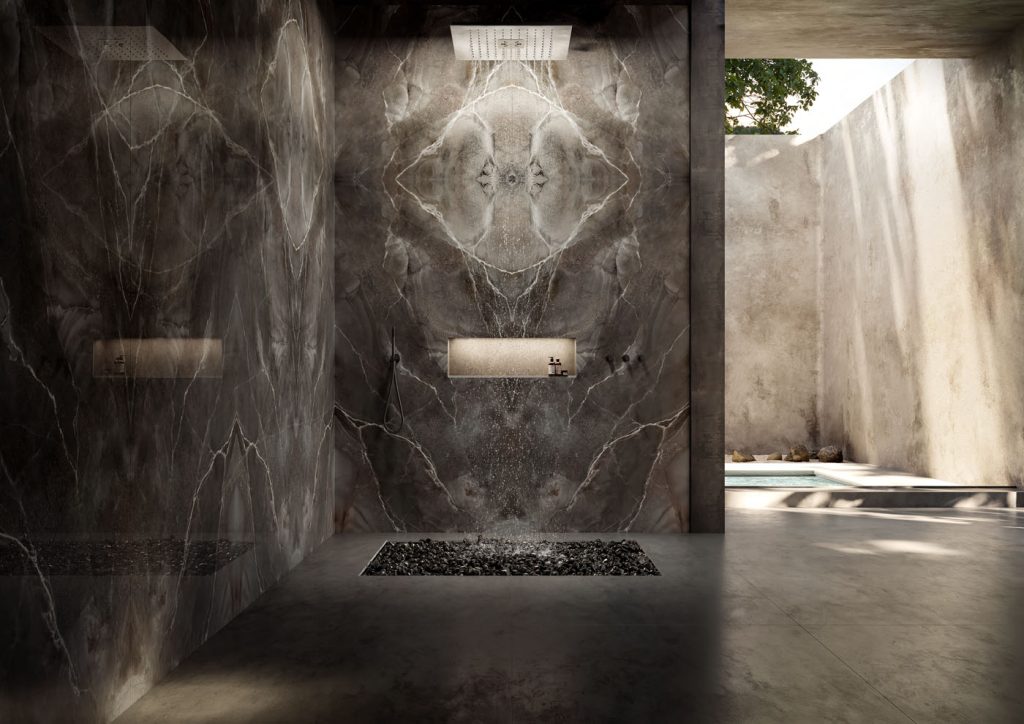 BEY7 На пол Onice OC05 Thunderstorm Polished 6mm 160x320 - фото 9